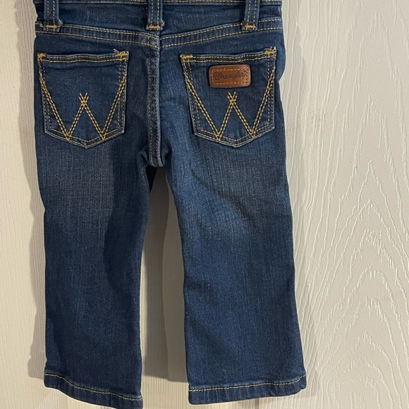 Wrangler Dark Blue Kids Jeans - Picture 5 of 7